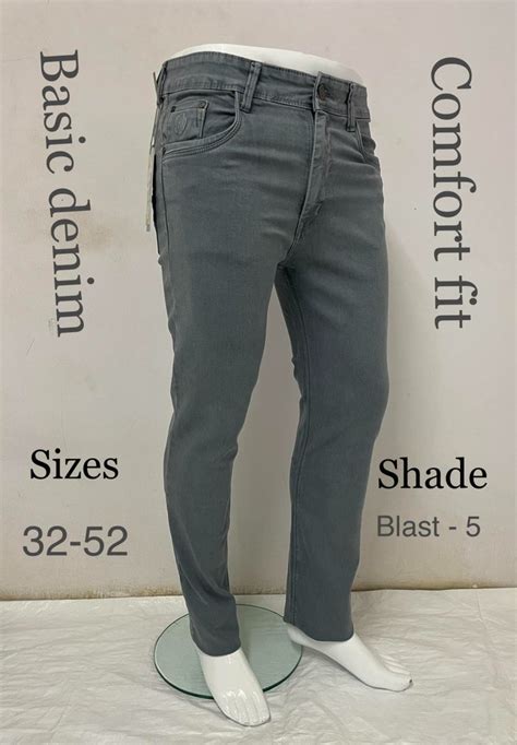 Comfort Fit Slate Grey Men S Denim Jeans At Rs 710 Piece In Navi Mumbai