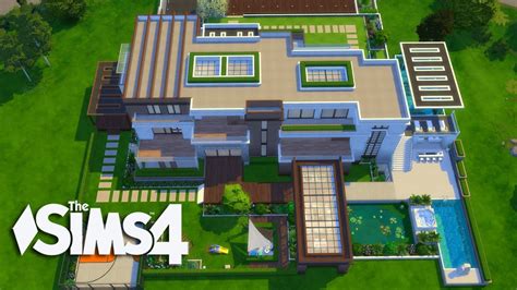 Sims Modern Mansion Layout