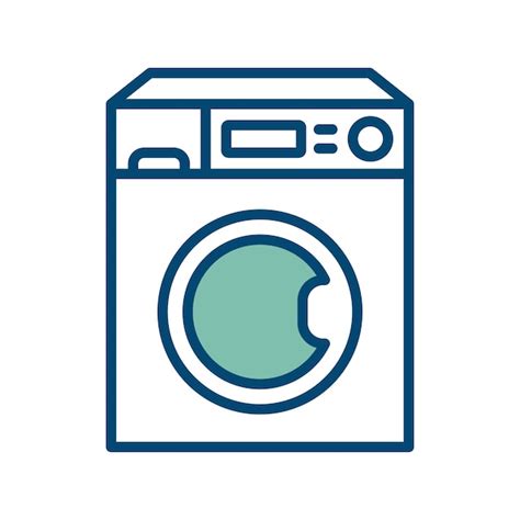 Premium Vector Washing Machine Icon Vector Design Template In White