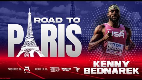 Kenny Bednarek Sprinting Toward Track Royalty At The Paris 2024