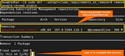 How To Force Remove A Package Without Dependencies Using Yum Methods