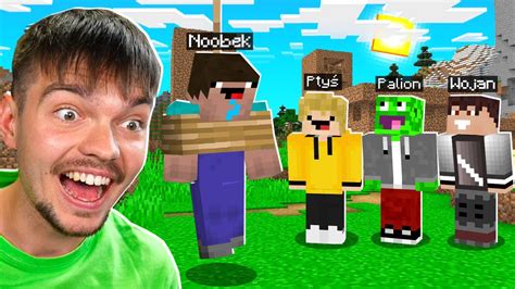 Z Apali My Noobka W Minecraft Youtube