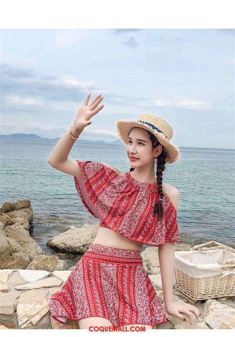 Bikini Femme Rouge Marine Maillot De Bain Bikini Sexy Petit Soutien Gorge Pas Cher