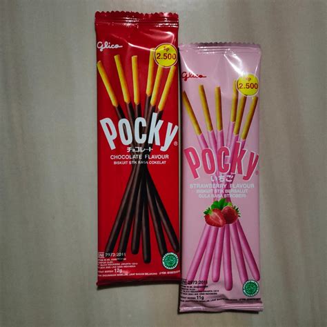 Jual Pocky Sachet Chocolate Strawberry 12 Gr Shopee Indonesia