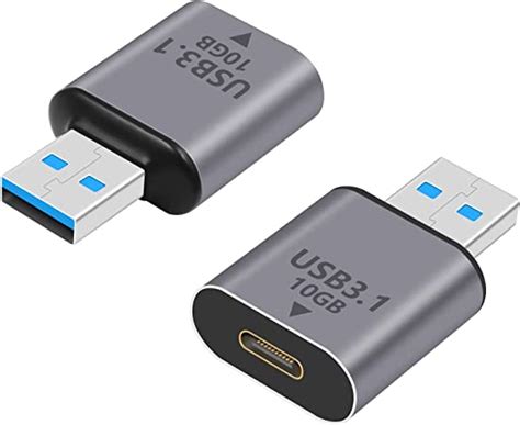 Amazon Poyiccot Usb C To Usb Adapter Gbps Female Usb C To