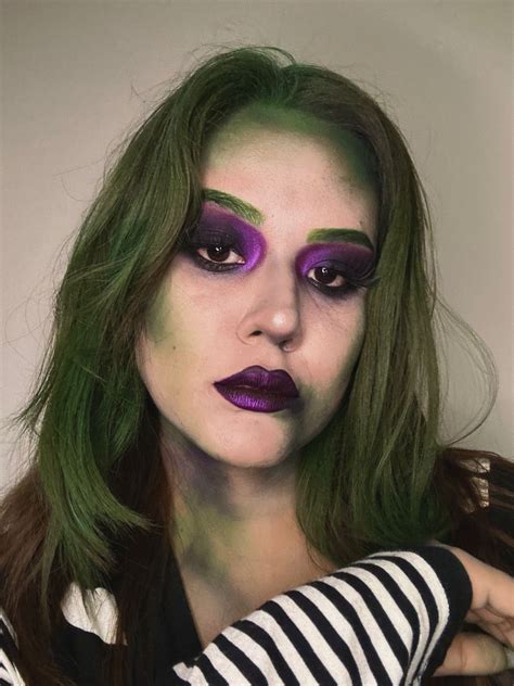 Beetlejuice Makeup Maquillaje Beetlejuice Maquillaje De Halloween