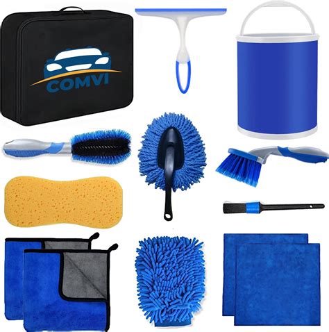 Bestow Car Cleaning Kit With Storage Bag 20 Pcs Car Washing Kit With