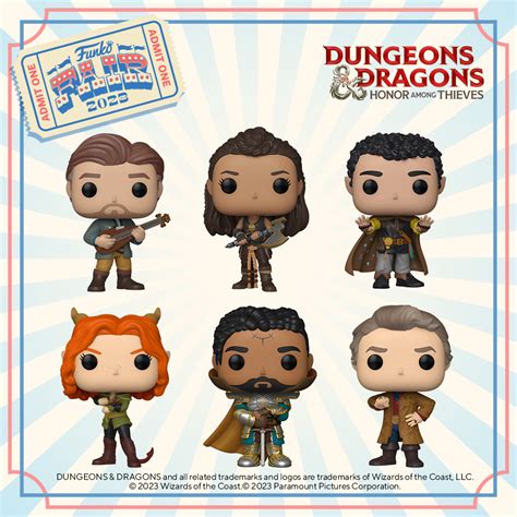 2023 Dungeons Dragons Live Action Funko Pops Reveals