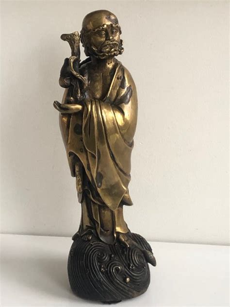 Chinese Immortal Deity Bronze China Second Half Th Catawiki