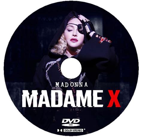 Madonna Madame X 2021 Live 1 Dvd