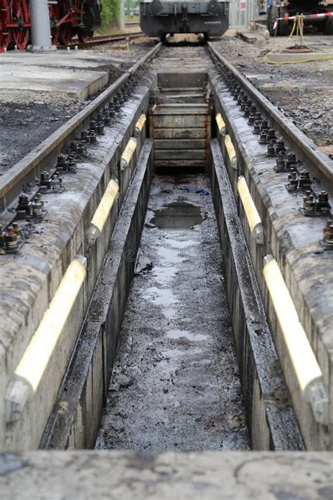 Maintenance Pit Stock Photo Image Of Subway Plant Work 50218348