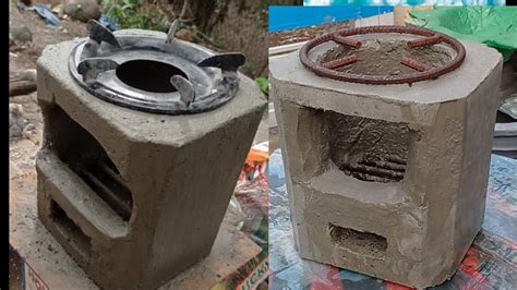 Cement Wood Stove Kalan Di Kahoy Na Gawa Sa Semento Youtube