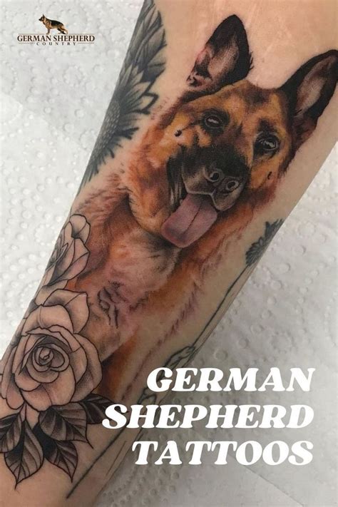 German Shepherd Tattoos German Shepherd Tattoo Designs GSD Tattoos