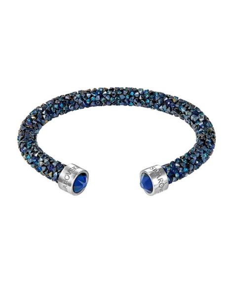 Bracciale Rigido Swarovski Crystaldust Blu Casadei Gioielli