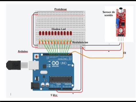 Encender Leds Al Ritmo De La M Sica Con Arduino Youtube