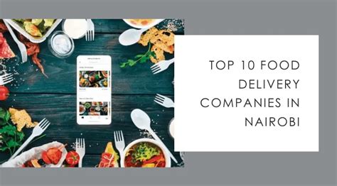 Food Delivery // Top 10 Companies in Nairobi