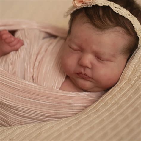 Kit Reborn 195inch Reborn Doll Kit Tessa Asleep Popular Sleeping Baby