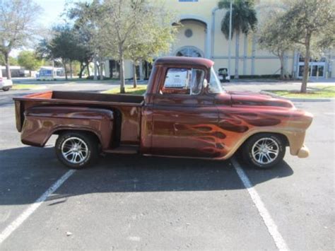 Buy Used 1959 CHEVY APACHE PICK UP FULLY RESTORED RUST FREE TRUCK LOW