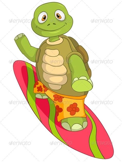 Turtle. Surfing. | Turtles funny, Turtle, Surfing