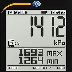 Manometer Pce Pda L Nax