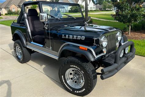 1983 Jeep Cj 7 Laredo 5 Speed For Sale On Bat Auctions Sold For