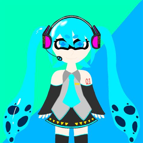 Hatsune Miku Inkling Rsplatoon