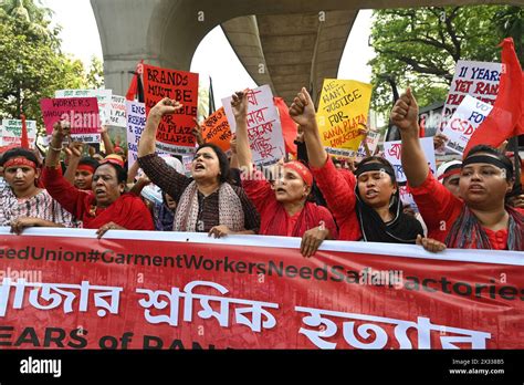 Activists Of Industry All Bangladesh Council Stage A Protest Rally To