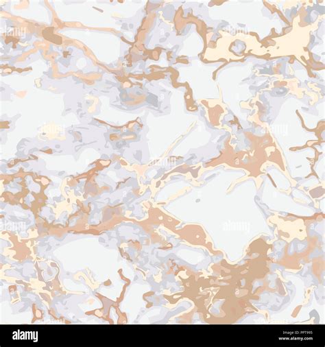 Realistic Seamless Vector Pattern Of Marble Texture Stock Vector Image