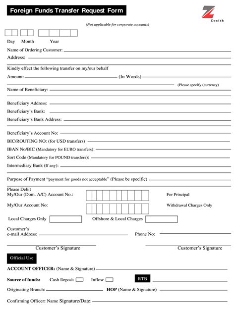 Bank Transfer Form Pdf Fill Out Sign Online DocHub