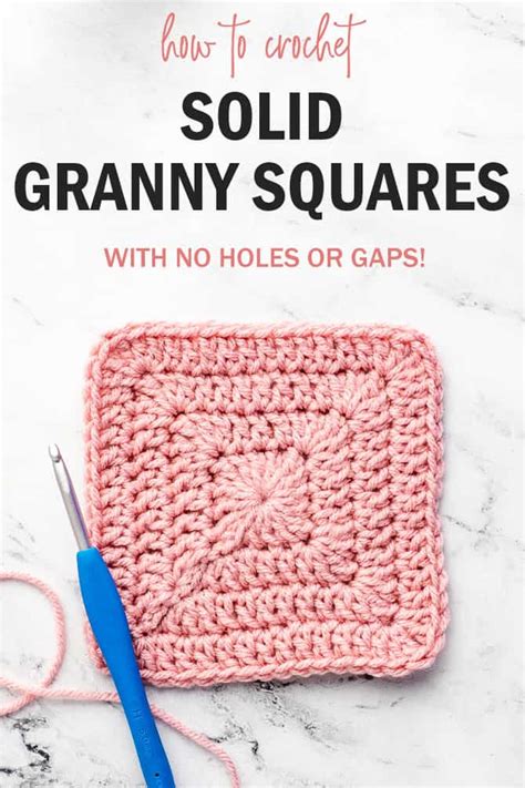 No Holes Granny Square Crochet Pattern A Pictures Of Hole 2018