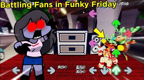 Pghlfilms Battles His Own Fans In Roblox Friday Night Funkin Youtube