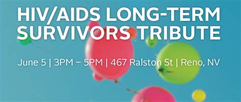 Come Celebrate Long Term Hiv Survivors Northern Nevada Hopes