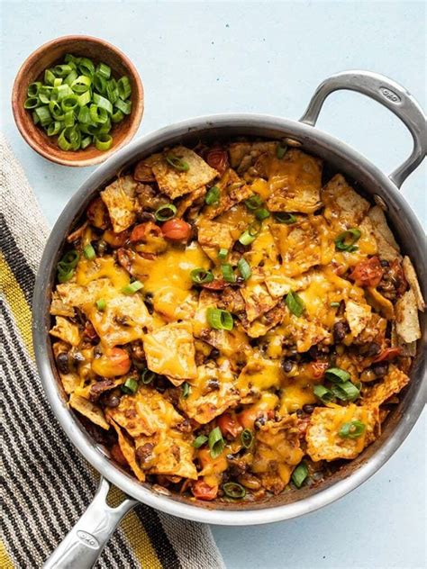 Beef Taco Skillet Skillet Nachos Budget Bytes