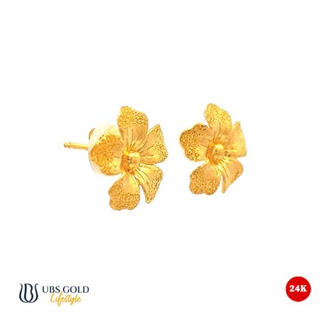 UBS Anting Emas Cwh0137 24K UBSLifestyle Perhiasan Emas Gold