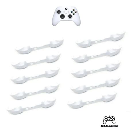 10 Botões Gatilho Rb Lb Para Controle Xbox Séries X S Branco