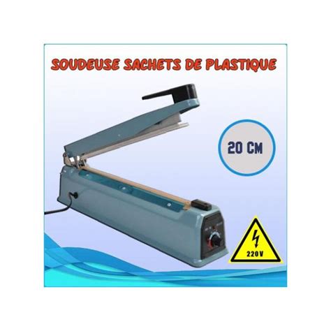 Machine Soudeuse Cm Thermique De Sachet Plastique Amboza