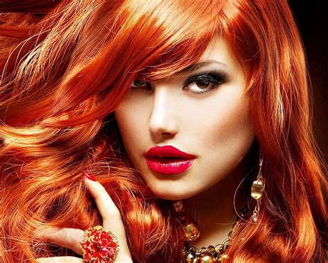 Redhead Beauty Red Model Redhead Woman Lips Lipstick Anna