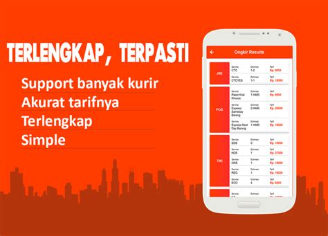 Cek Resi Dan Ongkir Jne Jnt Tiki Pos Ninja Apk Android