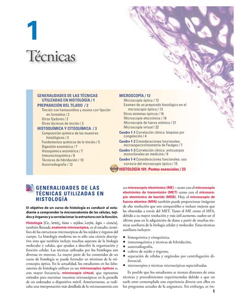 Tecnicas Histologicas Tecnicas Histologicas Tecnicas Histologicas