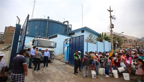 El 43 De Vecinos De Sjl Ya Cuenta Con Agua Potable Según Sedapal