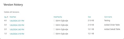 How To Use Versioning In Sharepoint Iteration Insights