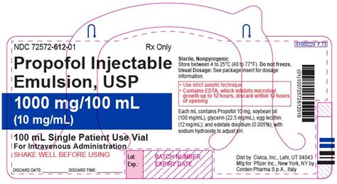 Propofol Fda Prescribing Information Side Effects And Uses