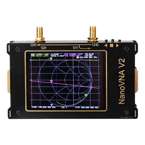 NanoVNA F V2 Analizator Sieci Wektorowej 50kHz 3GHz S A A 2 NanoVNA V2