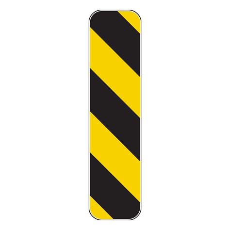 Diagonal LT Stripes Marker Sign | Reflective Street Signs