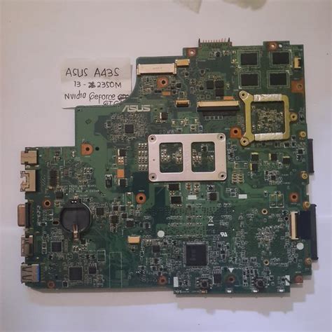 Jual Mainboard Motherboard Laptop Asus A S Mobo Mati I Gen Nvidia