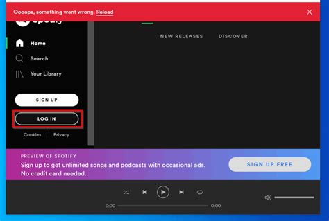 Web Player Spotify Login Computingrewa