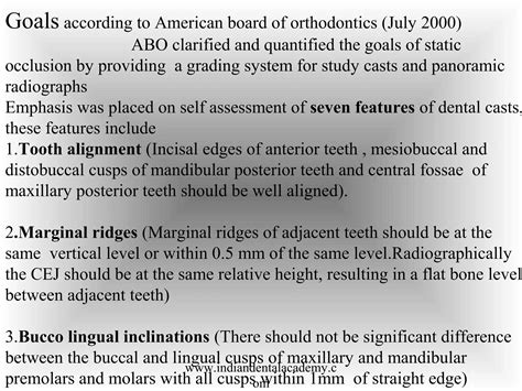 Finishing & detaling in orthodontics | PPT