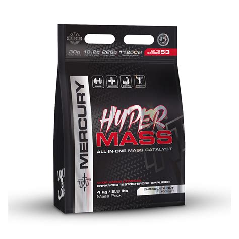 Tnt Mercury Hyper Mass 4kg Xtreme Nutrition