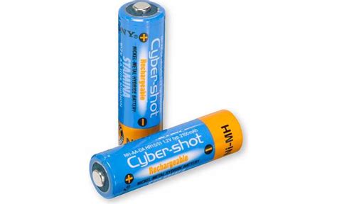 Sony NH AA 2DA Two AA NiMH Rechargeable Batteries At Crutchfield