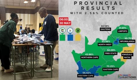 ANC Leads By 43%, DA Follows With 26% As South Africa Announces First ...